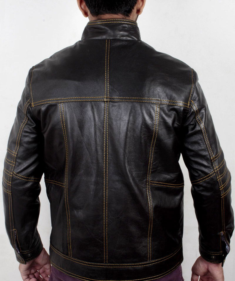 Unique Leather Jacket Dark Brown price in Pakistan, Fashion Fair in Pakistan at Symbios.PK