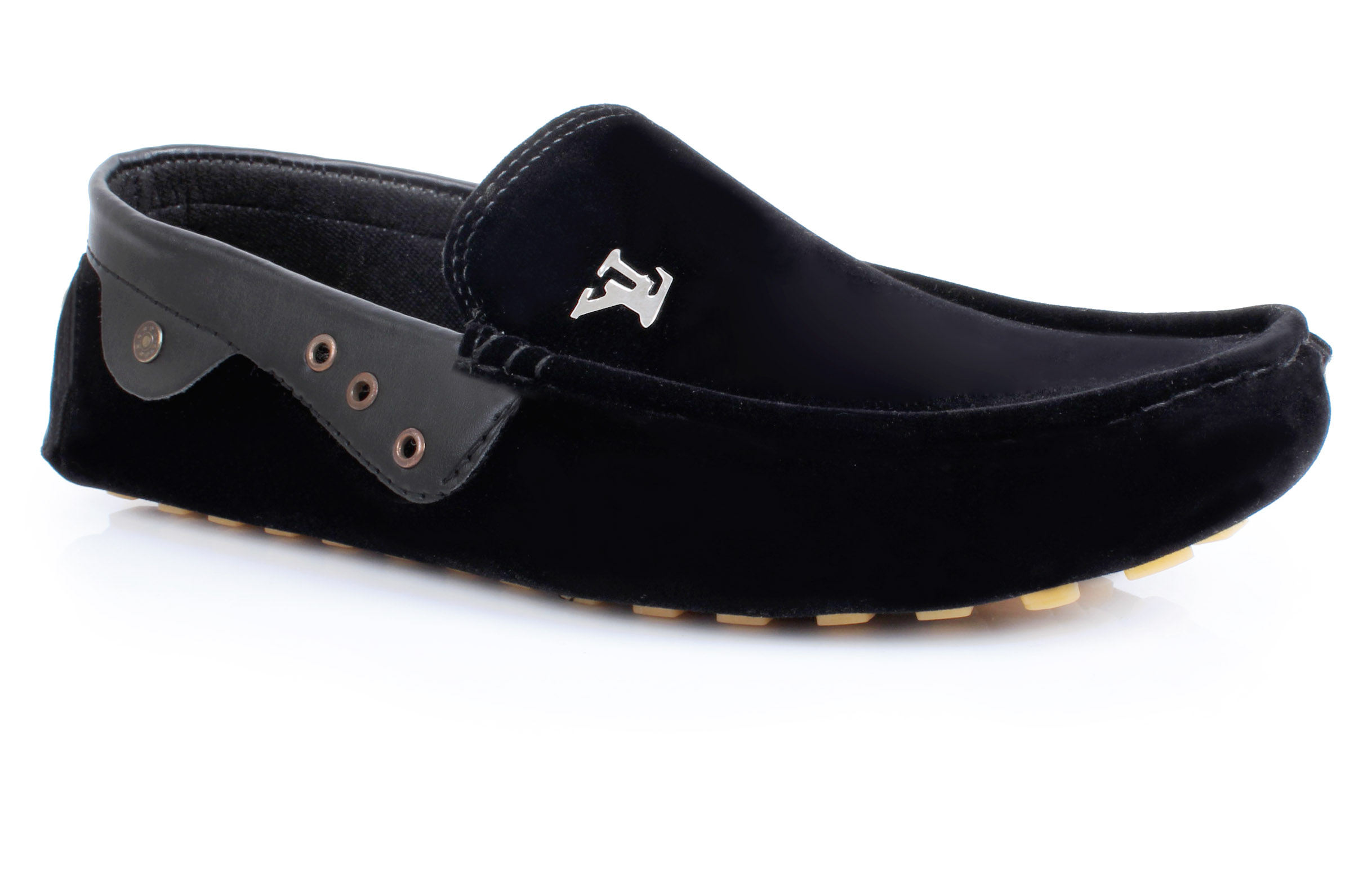 Louis Vuitton Classy Black Casual Loafers LVC-884 - Pakistan&#39;s Best Online Mart