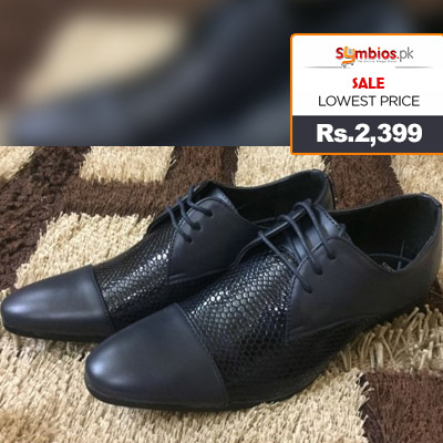 Fitfoot BLack Formal Shoes SYB-1274