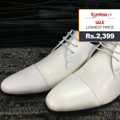 Fitfoot White Formal Shoes SYB-1280