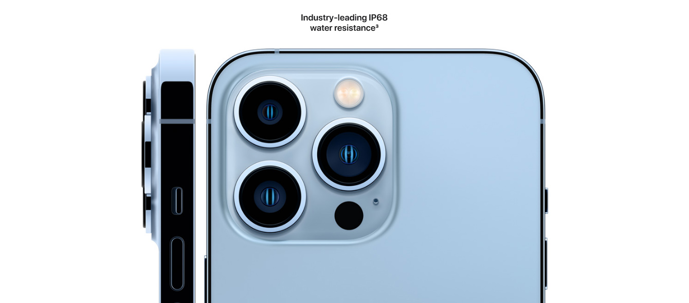 iPhone 13 Pro Max 128GB Sierra Blue Dual Sim (PTA Approved) Mercantile