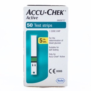 Accu Chek Active Blood Glucose Test Strips (Pack Of 50) price in Pakistan