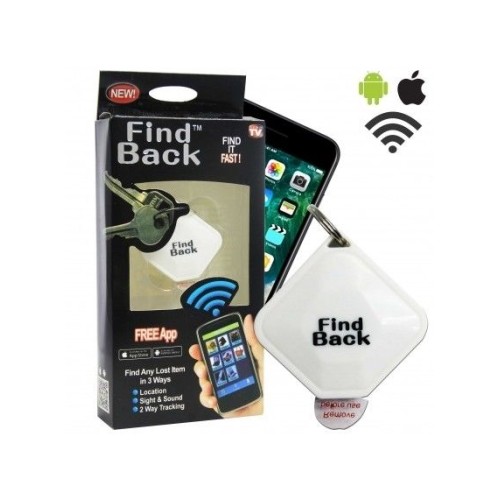 Find Back Wireless AntiLost GPS Tracker Key Wallet Reminder Alarm
