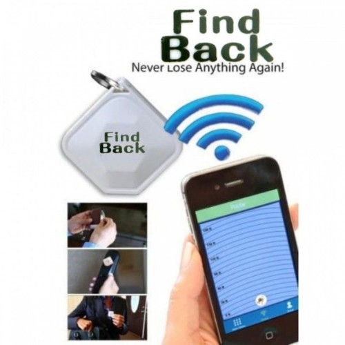 Find Back Wireless AntiLost GPS Tracker Key Wallet Reminder Alarm