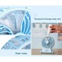 Portable Rechargeable Humidifier Water Spray Air Conditioning Cooler Fan