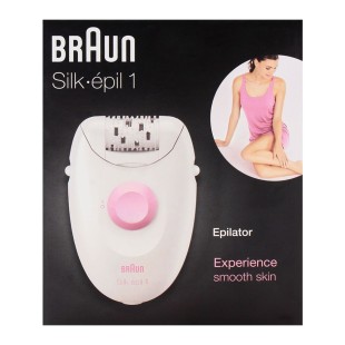 Braun Silk Epil 1 Legs Epilator, White and Pink, (SE1170) With Warranty price in Pakistan