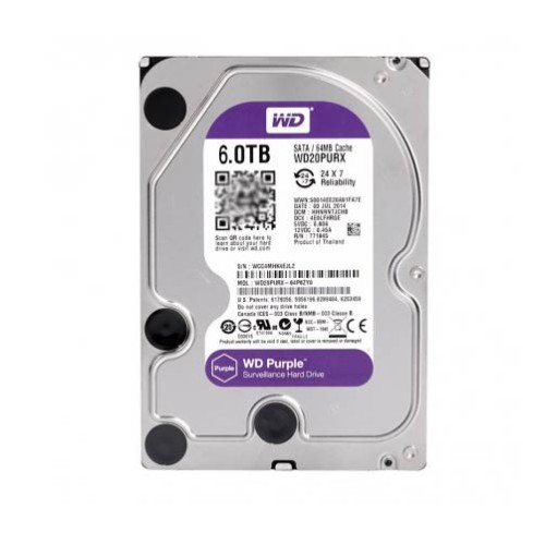 Surveillance SATA Hard Drive WD60PURX78 price in Pakistan, Hik Vision