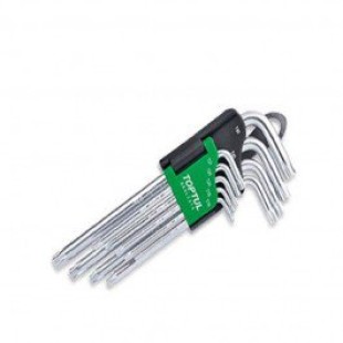 TOPTUL GAAL0915 - LN Key Set 9pc T10 to T50 extra long length (star with hole type)  price in Pakistan