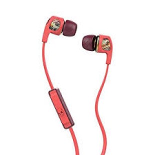 Skullcandy Dime Coral / Foral / Burgundy w Mic Earbuds S2PGGY-419 price in Pakistan