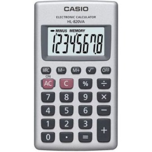 Casio HL-820VA Pocket Calculator price in Pakistan
