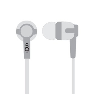 Loud Go Fit In-Ear Wired Earphone - EPM 300 (White) price in Pakistan