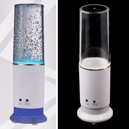 touch sensor led table lamp with speaker