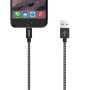 AUKEY Lightning Charging & Sync Cable, 6.6ft Nylon Braided MFi Certified - CB-D42
