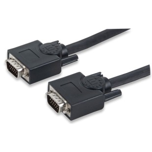 Manhattan SVGA Cable HD15 Male/HD15 Male, 1.8m (6 ft.), Black (393775) price in Pakistan