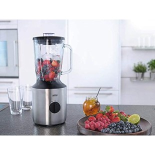 Braun Purease Collection JB3273 Jug Blender GLASS 800W with Stainless steel/Black body price in Pakistan