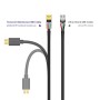 Tronsmart MUPP2 Premium USB Cables 3 Pack (6ft*3 ) with Gold connector