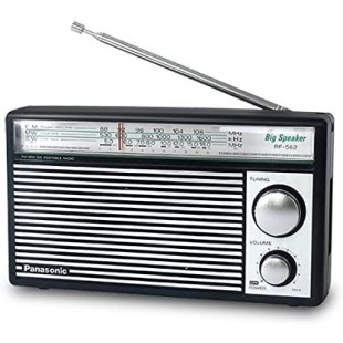 PANASONIC RF-562D AM FM SW Shortwave Transistor Radio - Retro Design (Battery operated) price in Pakistan