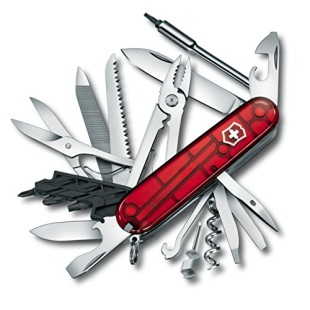 Victorinox Cybertool M In Red Transparent 32 Functions Medium Pocket Knife 7611160105936 price in Pakistan