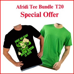 Afridi Tee Bundle	T20 Special Offer price in Pakistan
