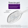 Mosquito Killer Racket, 2 in 1 Rechargeable Mosquito Lamp With LED Light & Charging Stand