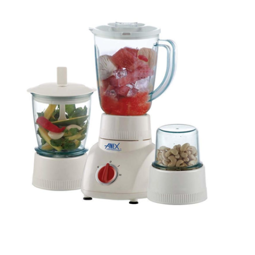 Anex Blender With 2 Grinders 3 in 1 AG6025 White price in Pakistan at
