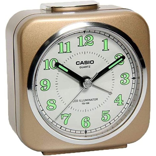 Casio Tq1589 Table Top Travel Alarm Clock Gold price in Pakistan at