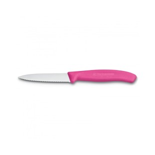 Victorinox Pink Paring Knife Wavy  (SKU:6.7636.L115) price in Pakistan