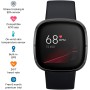 Fitbit Sense Advanced Smartwatch with Tools for Heart Health, Stress Management & Skin Temperature Trends, Carbon/Graphite