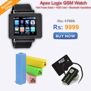 Apex Logix GSM Watch Bundle Offer price in Pakistan