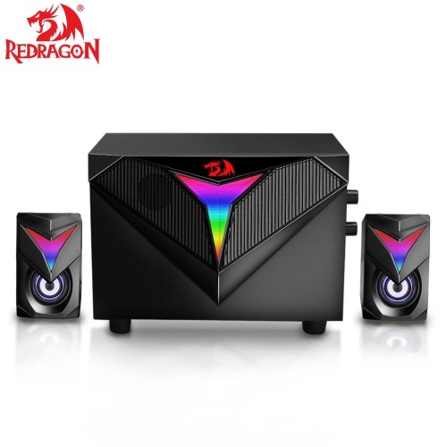 Redragon TOCCATA GS-700 2.1 HEAVY BASS GAMING SPEAKER WITH LIGHTING ...