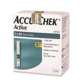 Accu-Chek Active Glucose – 2 X 50 Test Strip price in Pakistan