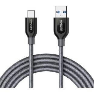 ANKER POWERLINE plus USB-C TO USB-A 6 FT GRAY - A8169HA1 price in Pakistan
