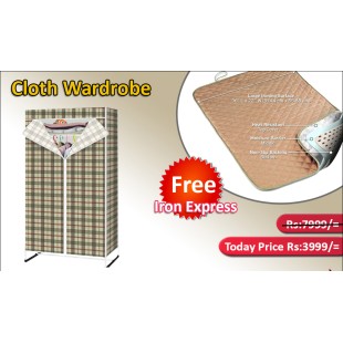 Cloth Wardrobe+Iron Express price in Pakistan