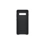 Samsung Galaxy S10+ Leather Back Cover, Black