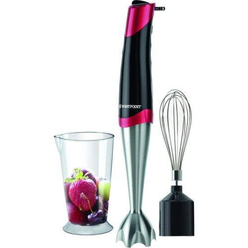 Westpoint hand blender with egg beater ( Red Color) WF9815 price in