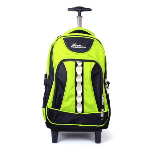 Camel Mountain backpack trolley Light Green price in Pakistan at Symbios.PK