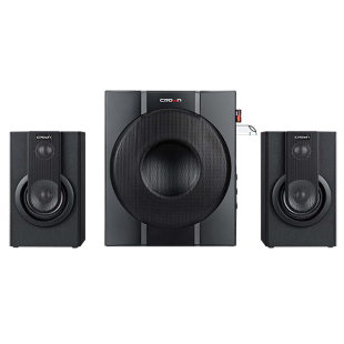 Crown 2.1 Channel Speaker System - Black CMS-3708 price in Pakistan