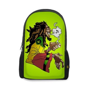 Bob Marley Art Printed Backpacks BG-142 price in Pakistan