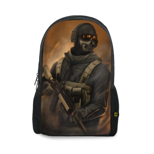 Call Of Duty Modern Warfare Printed Backpacks BG538 price in Pakistan