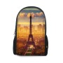 Eiffel Tower Art Printed Backpacks BG-145