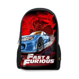 Fast And Furious Printed Backpacks BG-205 price in Pakistan