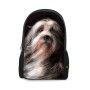Fluffy Dog Printed Backpacks BG-224