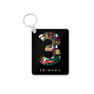 3 Friends Printed Keychain kc-625 price in Pakistan