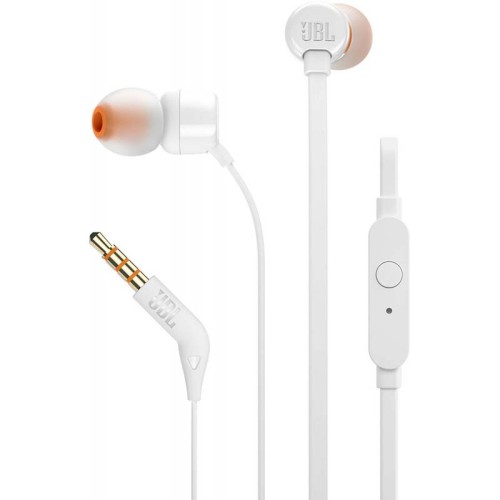 JBL InEar Earphones T110 (Black/Blue/White) price in Pakistan, JBL