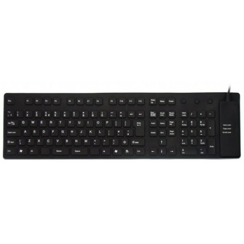 Keyboard Flexible WaterProof with numpad price in Pakistan at Symbios.PK