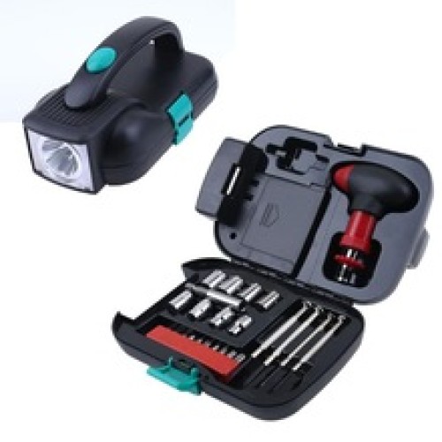 26 Pcs LED Flashlight Household Tool Kit price in Pakistan at Symbios.PK