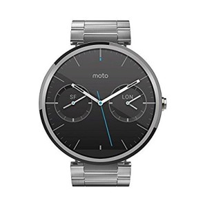 Motorola Moto 360 Androidwear Smartwatch 1st Generation - 46mm (Refurbished, Light Metal, Slim Fit) price in Pakistan