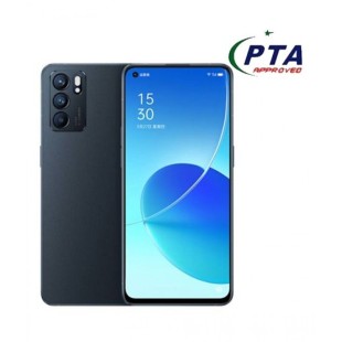 Oppo Reno 6 256GB 12GB RAM Dual Sim Black with official warranty (PTA Approved) price in Pakistan