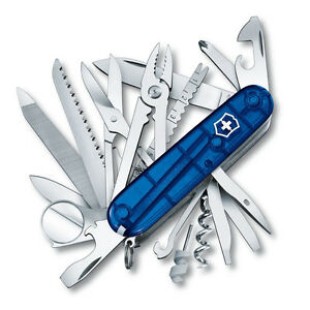 Victorinox SwissChamp  Swiss army knife No. of functions 33 Blue 7611160106964 price in Pakistan