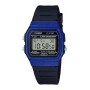 Casio F-91WM-2A Vintage Series Digital Black Resin Alarm Stopwatch Light Watch